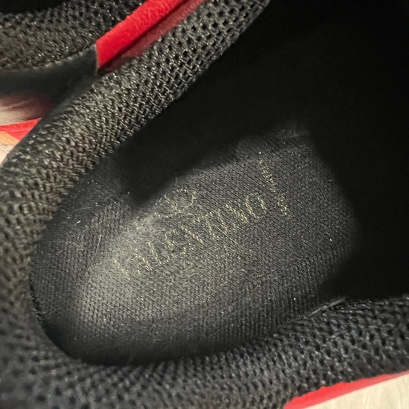 Valentino Garavani rockstud leather & suede camo sneakers. Size 38 (US sz 7.5-8) - Picture 4 of 12